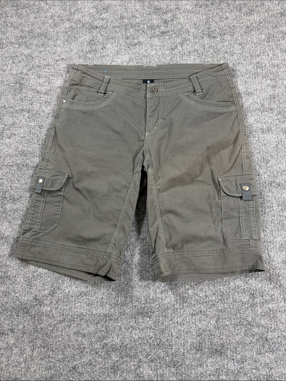 KUHL Women's Splash Cargo Hiking Shorts Gray